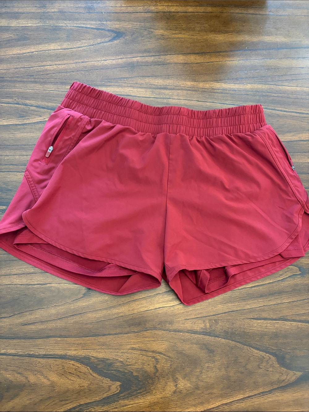 Athletic Works Women's Athletic Shorts - Burgundy